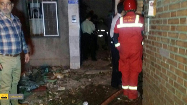 سه شنبه شب انفجاری در یک باب منزل مسکونی در شهرک امام حسین(ع) انفجار رخ داد.