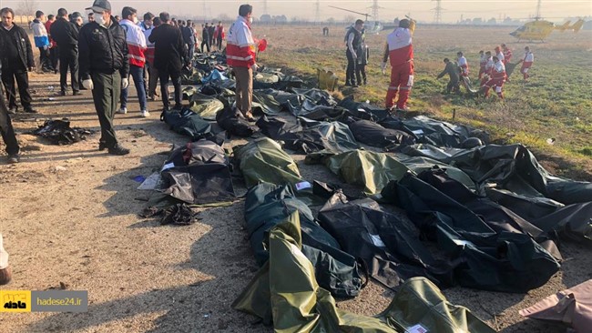 رییس سازمان پزشکی قانونی کشور از اخذ ۸۰۰ نمونه از اجساد قربانیان هواپیمای اوکراینی خبر داد و گفت: تا کنون ۵۰ پیکر کشته‌شدگان شناسایی شده است.