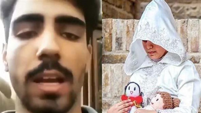 پسر جوانی که با انتشار یک ویدیو در فضای مجازی ادعا می‌کرد با دختر ۹ ساله ازدواج کرده است در کاشمر دستگیر شد.