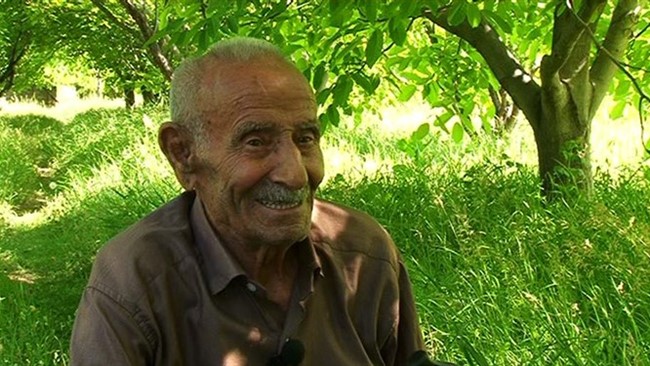 پیرترین مرد ایرانی در سن 117 سالگی در مراغه فوت کرد.