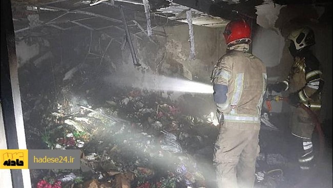 با تلاش و ایثار آتش نشانان اصفهانی حریق در کارگاه آهنگری بدون مصدوم اطفاء شد.