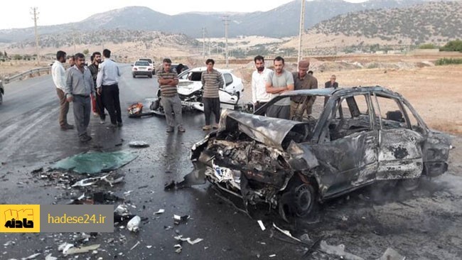 رئیس پلیس راهنمایی و رانندگی استان کرمانشاه از وقوع یک فقره تصادف زنجیره‌ای در میدان امام(ره) شهر کرمانشاه میان شش دستگاه خودروی سبک و سنگین خبر داد.