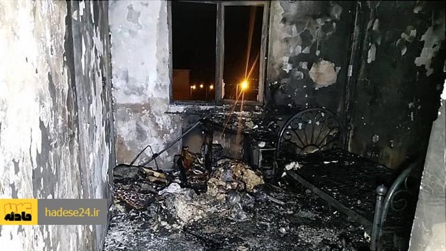 آتش سوزی منزل مسکونی در شهرک خاورشهر مهار و خاموش شد.