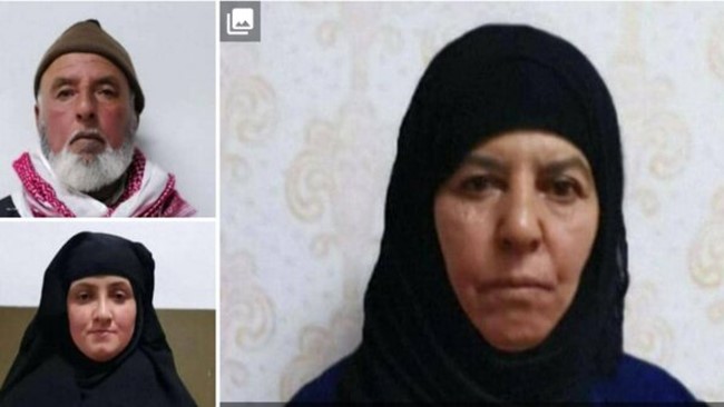 یک مقام بلند پایه ترکیه‌ای از بازداشت خواهر سرکرده سابق داعش در شمال غرب سوریه خبر داد.
