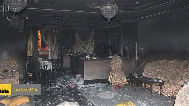 خدمتکار ۵۰ ساله‌ای که پس از سرقت از آپارتمانی در سعادت آباد، خانه را هم به آتش کشیده بود، دستگیر شد.