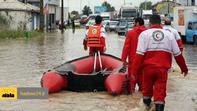 گرفتار شدن یک خودروی سواری در مسیر سیلاب لالی–خوزستان باعث مرگ یک نفر شد.
