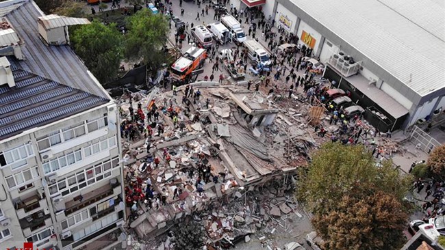 شمار تلفات زمین لرزه اخیرِ ترکیه از ۴۰ تن فراتر رفت.