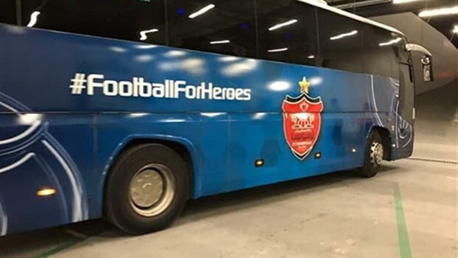 دو دستگاه اتوبوس توسط کنفدراسیون فوتبال آسیا در اختیار پرسپولیس قرار گرفت.