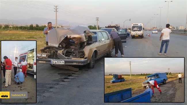 سخنگوی سازمان اورژانس کشور از تصادف زنجیره‌ای بیش‌از ۵٠ دستگاه خودرو در اتوبان کرج - قزوین خبر داد.