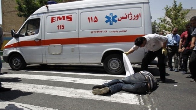رییس مرکز فرماندهی و کنترل هوشمند ترافیک پلیس راهور تهران بزرگ از برخورد یک دستگاه پراید و مرگ آنی عابر در ساعت ۵:۳۵ دقیقه امروز ۲۶ مرداد خبر داد.