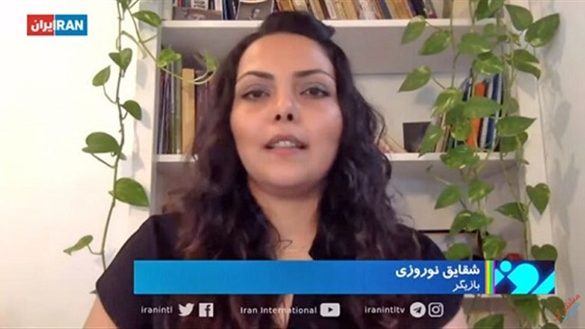 شقایق نوروزی که سه سال پیش از ایران خارج شد و کشف حجاب کرد، به عنوان فعال حقوق زنان در یکی از شبکه‌های معاند فارسی‌زبان حضور یافت و بار دیگر از ماجرای آزار خود سر صحنه یک مجموعه تلویزیونی گفت.
