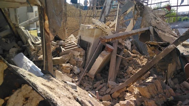 حادثه انفجار منزل مسکونی در روستای ایراج اصفهان منجر به فوت مالک منزل شد.