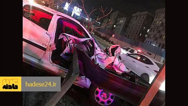رییس اداره تصادفات پلیس راهور فاتب از کشته شدن سرنشین ۱۹ ساله پژو ۲۰۶ در بزرگراه شهید باقری خبر داد.