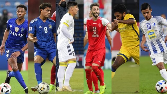 ۲ بازیکن سرخابی در فهرست ۶ ستاره لیگ قهرمانان آسیا در غرب از دید AFC انتخاب شدند.