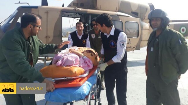 مدیر روابط عمومی مرکز اورژانس و فوریت‌های پزشکی در خوزستان از اعزام بالگرد به منطقه آرپناه لالی برای نجات مادر باردار مارگزیده خبر داد.