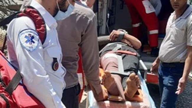 امدادگران هلال‌احمر در عملیاتی طاقت فرسا در ارتفاعات منطقه کاکان جان مرد ۶۵ ساله را نجات دادند.