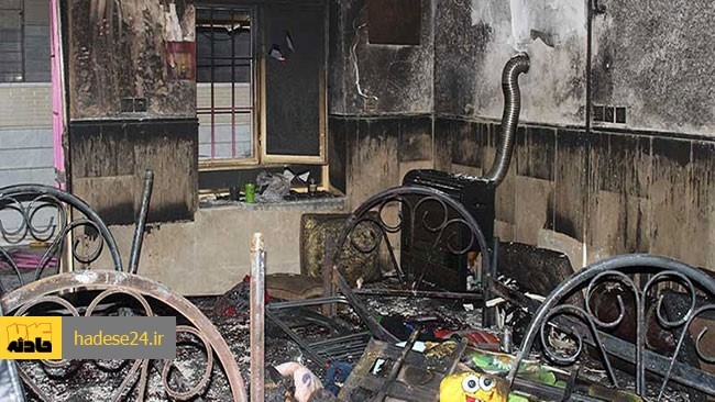 آتش سوزی منزل مسکونی در پونک قزوین با حضور به موقع آتش نشانان، خاموش شد.
