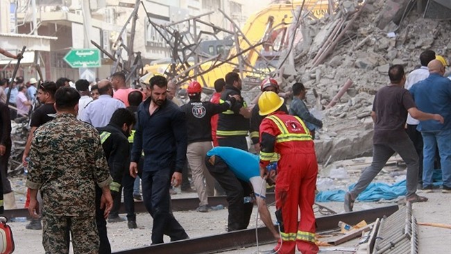 معاون استاندار خوزستان و فرماندار ویژه آبادان گفت: تعداد جانباختگان حادثه ریزش ساختمان متروپل آبادان به 19 نفر رسید.