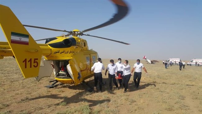 اورژانس هوایی هوانیروز آبیک برای نجات مادر ۳۴ ساله در ارتفاعات کوه‌های الموت قزوین به پرواز درآمد.