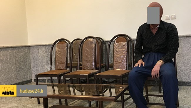 مرد خشن که به خاطر سرد بودن چای روی همسرش بنزین ریخته و او را زنده‌زنده سوزانده، در دادگاه کیفری استان تهران محاکمه شد.