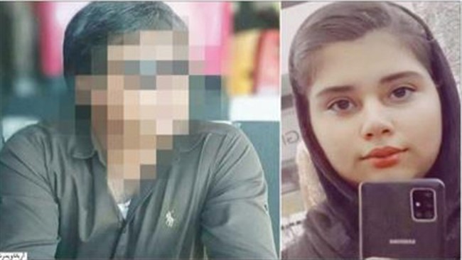 روز دوشنبه ۶ تیر ماه سال جاری دختری ۱۶ ساله در شهرستان ممسنی نورآباد از توابع استان فارس به دست پدرش به قتل رسید.