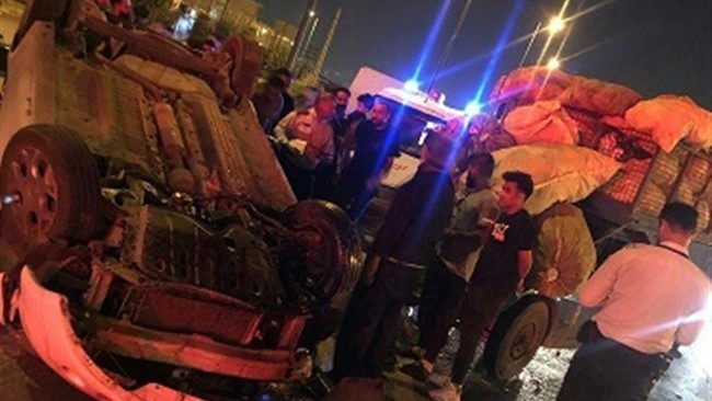 سخنگوی سازمان آتش‌نشانی و خدمات ایمنی شهرداری تهران گفت: تصادف خودرو سواری رنو با یک دستگاه نیسان باری هشت نفر از جمله یک کودک پنج ساله را دچار مصدومیت کرد.