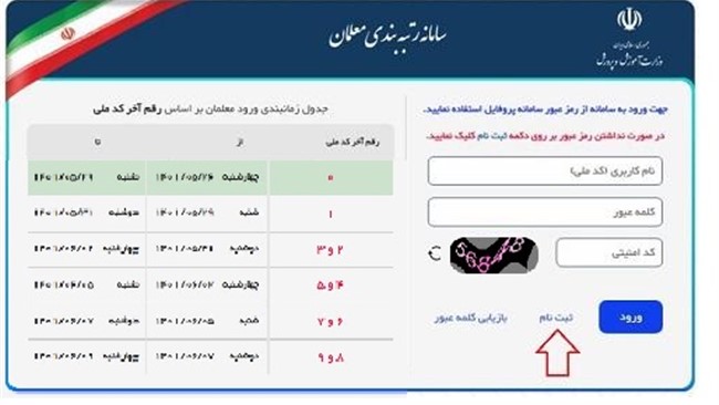 کارگروه رتبه بندی معلمان با صدور اطلاعیه از تمدید بارگذاری مدارک در سامانه رتبه بندی معلمان تا پایان روز یکشنبه بیستم شهریور۱۴۰۱ خبر داد.