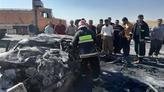 مدیرعامل جمعیت هلال احمر استان اردبیل گفت: حادثه رانندگی بامداد امروز در محور اردبیل-سرچم ۲ کشته بر جا گذاشت.