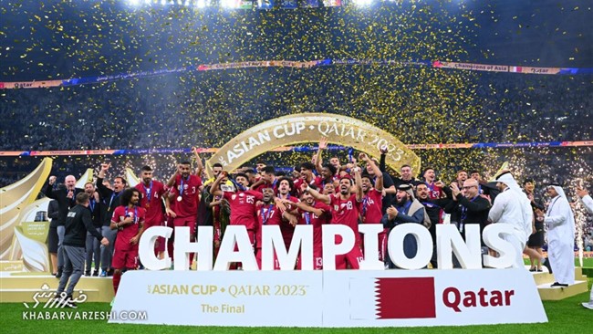 تیم ملی فوتبال قطر که پس از شکست دادن ایران به فینال رسیده بود جدال نهایی را هم برد تا قهرمان آسیا باقی بماند.