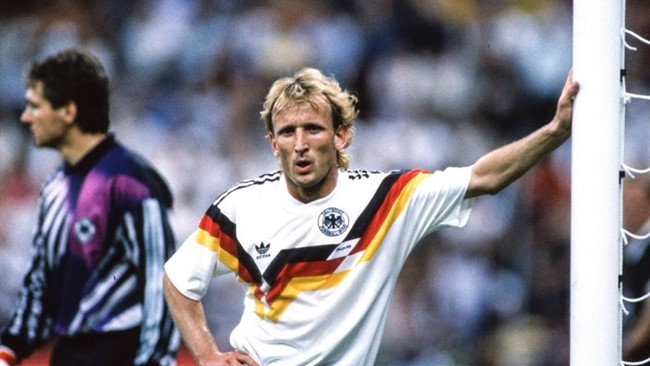 آندریاس برمه بازیکن تیم ملی آلمان که در فینال جام جهانی 1990 تک گل ژرمن ها را از روی نقطه پنالتی به ثمر رساند؛ در 62 سالگی درگذشت