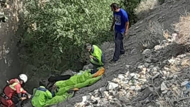 جنازه فرد مفقود شده در ارتفاعات روستای بادخور شهرستان قوچان پیدا شد.