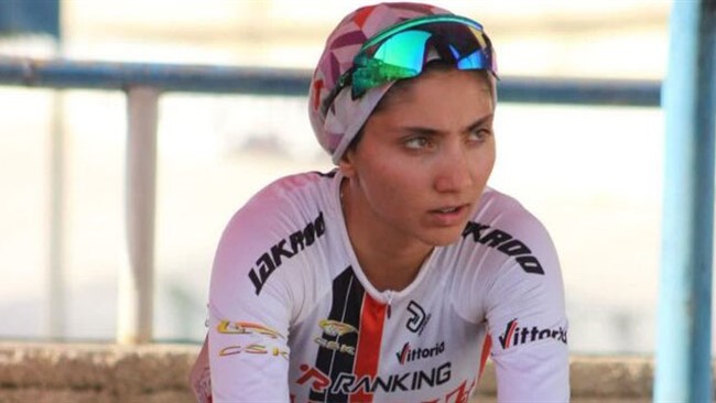 پیکر دختر دوچرخه‌سوار ایران راهی خانه ابدی شد.