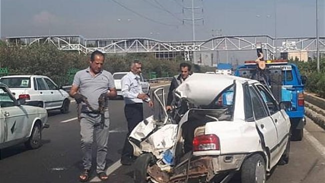 مدیرعامل جمعیت هلال احمر استان اردبیل گفت: تصادف رانندگی صبح امروز یکشنبه در جاده اردبیل _ سرچم ۲ کشته و هشت مصدوم بر جای گذاشت.
