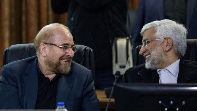 محمدباقر قالیباف رئیس فعلی مجلس شورای اسلامی با انتشار توئیتی به سعید جلیلی کاندیدای انتخابات ریاست جمهوری کنایه زد.