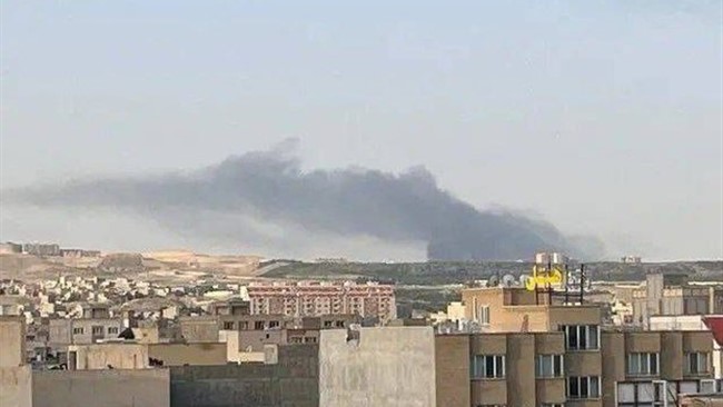 دود امروز محدوده کهریزک ناشی از عملیات قانونی پلیس برای امحای ۲۰ تن مواد مخدر و روان‌گردان بود.