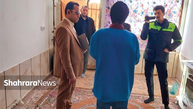 صحنه قتل یک تبعه خارجی جوان به نام «محمدنسیم» که ۲۷ فروردین امسال در منطقه حر مشهد توسط برادر و همسر خود کشته شده بود بازسازی شد.