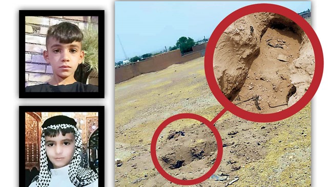 به‌دنبال انفجار مین به‌جا مانده از دوران جنگ تحمیلی هنگام بازی بچه‌ها، 2پسربچه جانشان را از دست دادند.