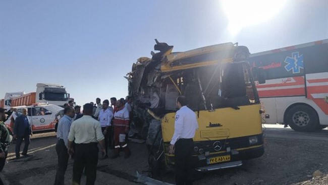 مدیر روابط عمومی دانشگاه علوم پزشکی استان سمنان گفت: متاسفانه هر دو فوتی حادثه اتوبوس صبح امروز از دانشجویان بودند.