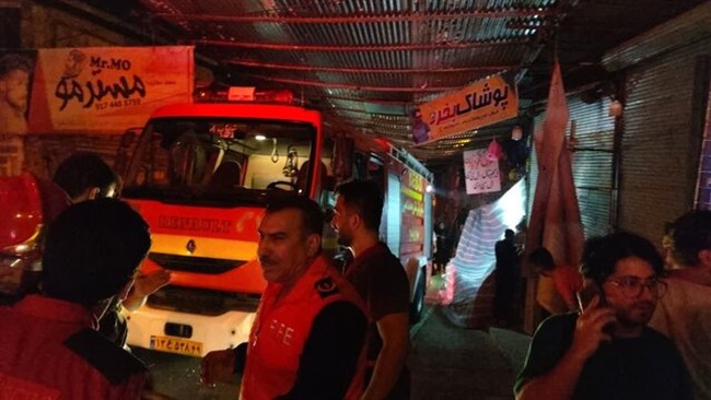 حادثه آتش سوزی کارگاه نجاری در منطقه یافت آباد تهران تلفاتی نداشت.